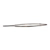 Steel ear-acupuncture forceps with straight tip 11 cm